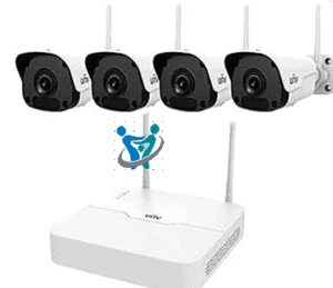 انواع كاميرات المراقبة اللاسلكية 9 طقم كاميرات مراقبة لاسلكي UNV ، 2 ميجا بايت